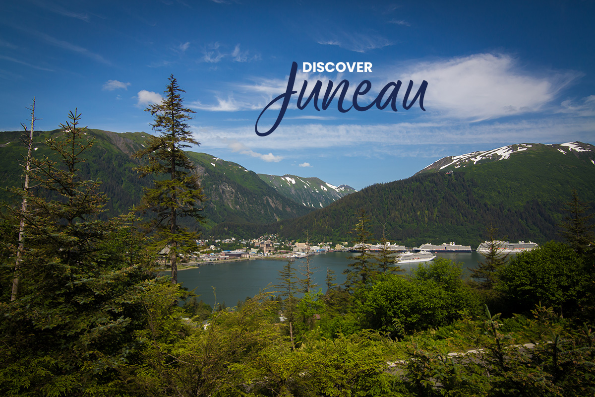 Juneau, Alaska from Douglas Island